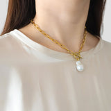 Baroque Pearl Choker