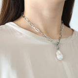 Baroque Pearl Choker