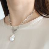 Baroque Pearl Choker