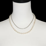 Pearl×Chain Necklace（Long）