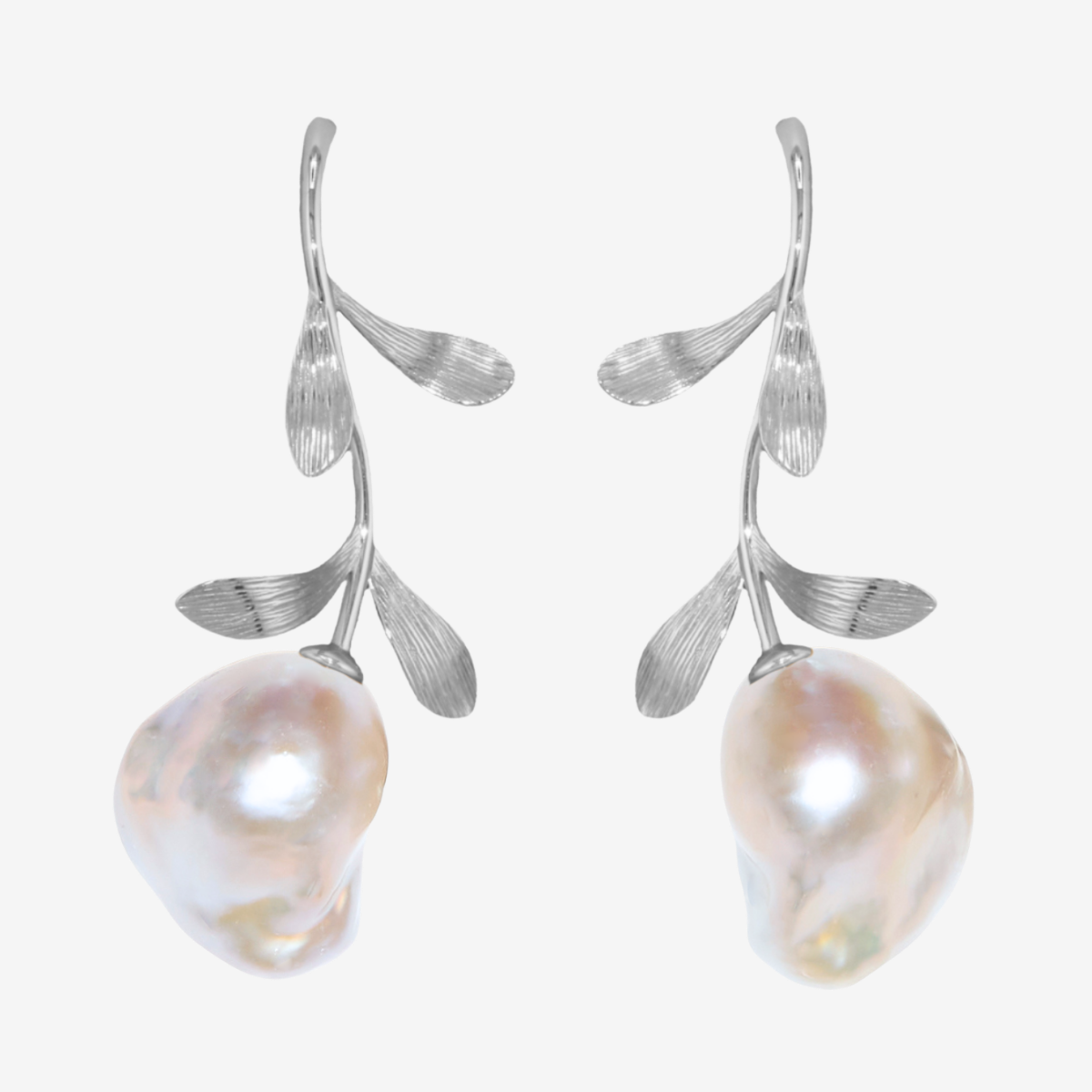 Flower Baroque Pearl Pierce