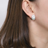 Baroque Pearl Stud Earrings