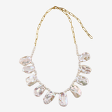 Petal Pearl Necklace