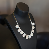 Petal Pearl Necklace