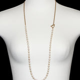 Pearl×Chain Necklace（Long）