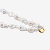 Baroque Pearl Statement Necklace