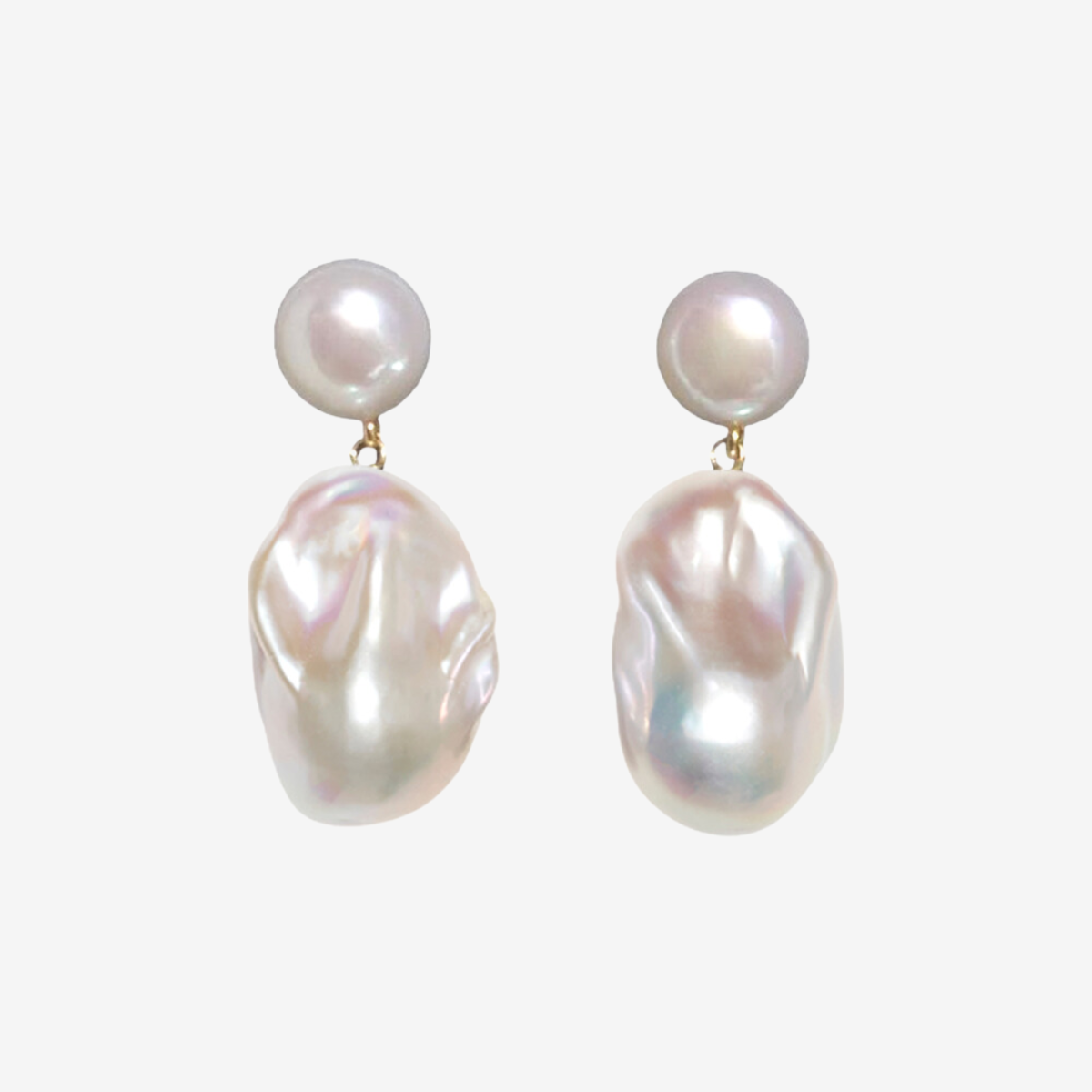 Classic Baroque Pearl Pierce / Earring – LARICA Classic Baroque Pearl Pierce / Earring – LARICA