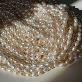 Rice Pearl Necklace（WHITE）