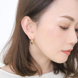 Knot Hoop Earrings