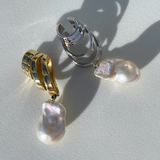 Baroque Pearl Layered Ear Cuff