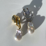 Baroque Pearl Layered Ear Cuff