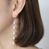 Freshwater Pearl Link Earrings