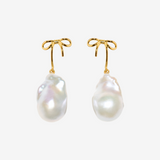 Ribbon Baroque Pearl Pierce