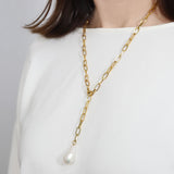 Baroque Pearl Y Necklace