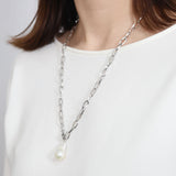 Baroque Pearl Y Necklace