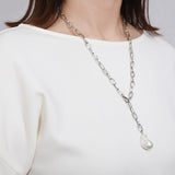 Baroque Pearl Y Necklace