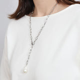 Baroque Pearl Y Necklace