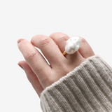 Baroque Pearl Ring