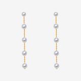 2Way Dot Pearl Chain Pierce