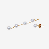 2Way Dot Pearl Chain Pierce