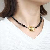 【受注品】Shell Motif Natural Stone Necklace