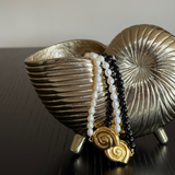 【受注品】Shell Motif Natural Stone Necklace