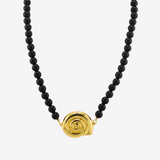 【受注品】Shell Motif Natural Stone Necklace