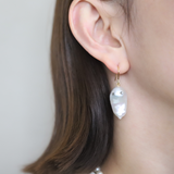 Ghost Baroque Pearl Drop Pierce/Earring