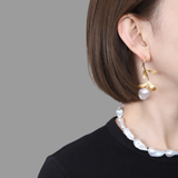 Baroque Pearl Statement Necklace