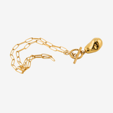 Metal Baroque Pearl Necklace