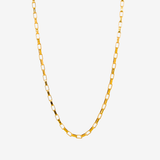 Square Long Chain Necklace