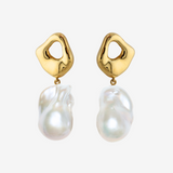 Baroque Pearl Motif Pierce