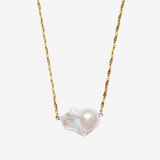 Baroque Pearl Cloud Necklace