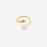 Pearl Open Ring