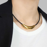 Piped Metal Choker