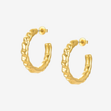 Bump Hoop Earrings