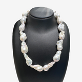 Big Baroque Pearl Necklace