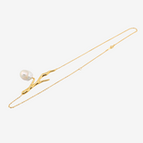 Branch Line Baroque Pearl Necklace