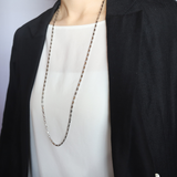 Square Long Chain Necklace