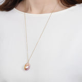 Color Baroque Pearl Necklace