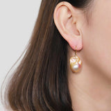 Color Baroque Pearl Drop Earrings