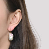 Baroque Pearl Drop Earrings