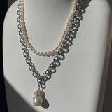 Baroque Pearl Pendant Top