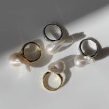 Baroque Pearl Ring