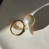 Baroque Pearl Ring