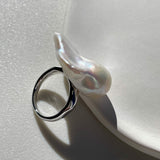 Baroque Pearl Ring