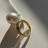 Baroque Pearl Ring