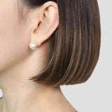 ［Aクラス］Round Pearl Stud Pierce/Earring