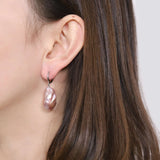 Color Baroque Pearl Drop Earrings