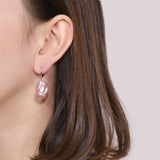 Color Baroque Pearl Drop Earrings